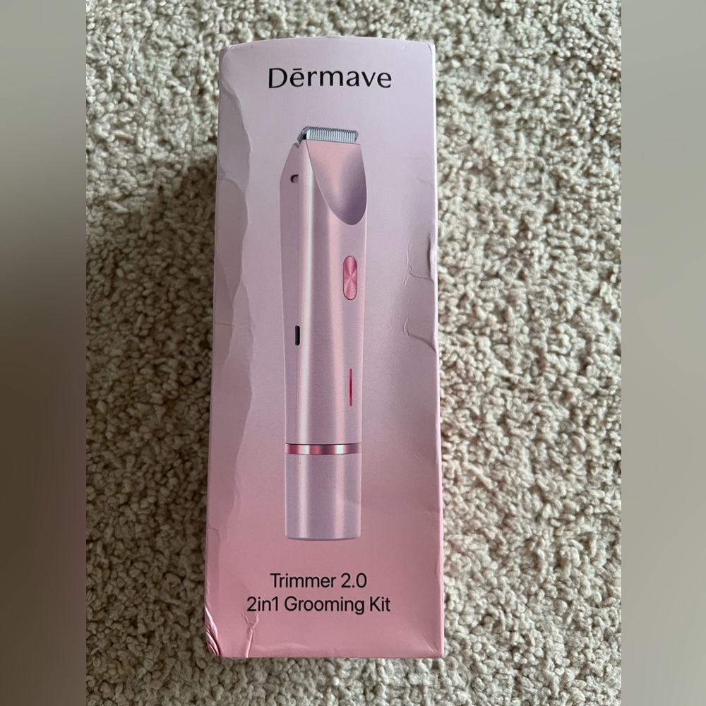 Dermave Pink Trimmer 2.0 2in1 Grooming Kit